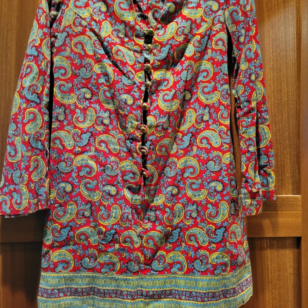 Vintage 70's handmade dress or long top